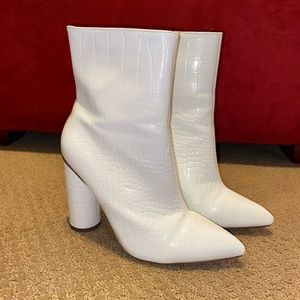 White boots